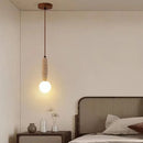 Nordic natural marble stone chandelier with adjustable wire