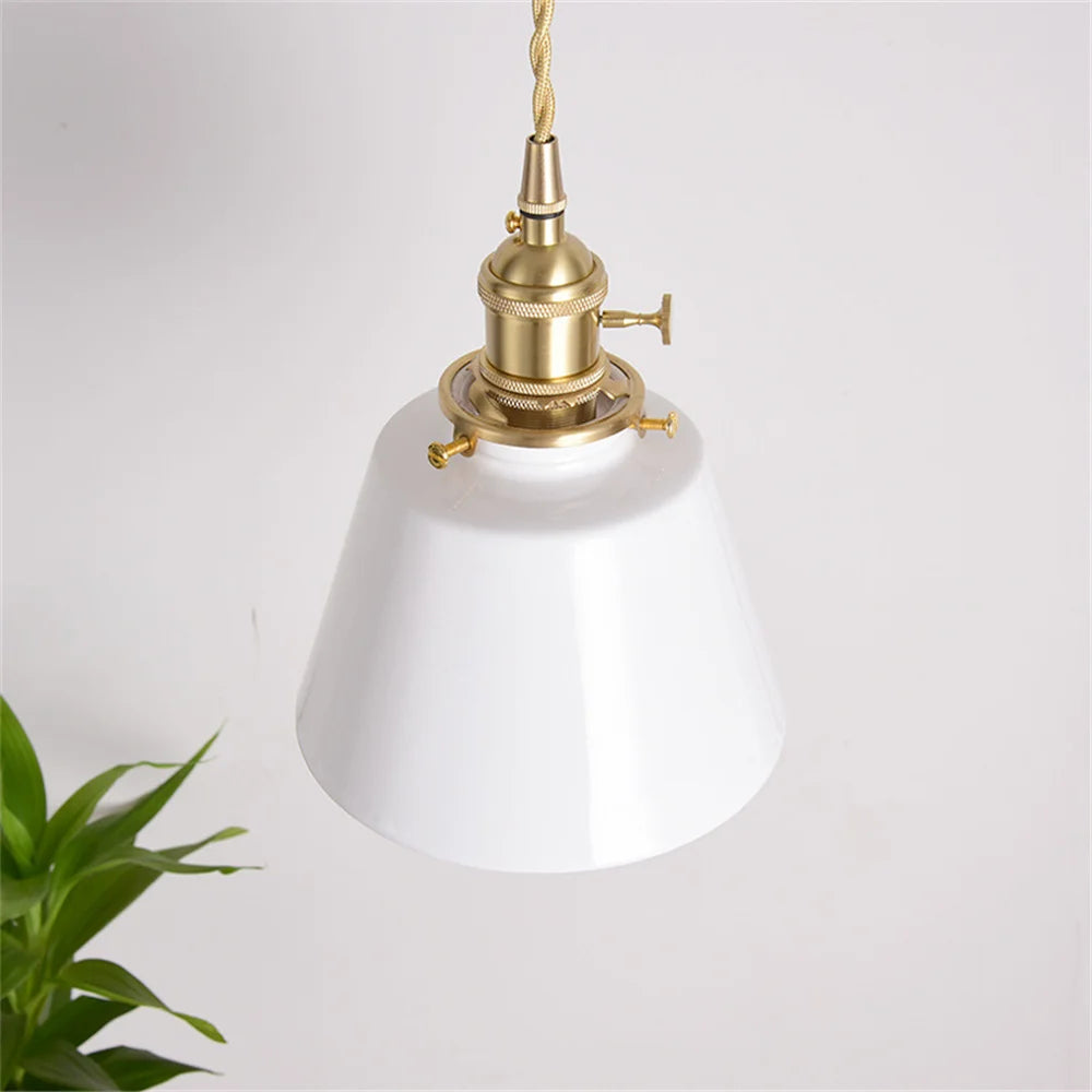 suspension LED en céramique moderne idéale pour loft - vue 9 sur 12