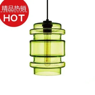 Modern transparent glass pendant chandelier with elegant design - vue 12 sur 28