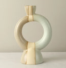 Nordic ceramic candle holder for decoration and weddings