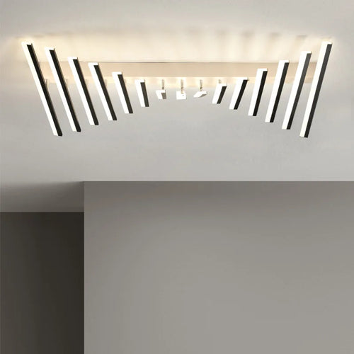 Modern LED chandelier for creative interior decor - vue 4 sur 12