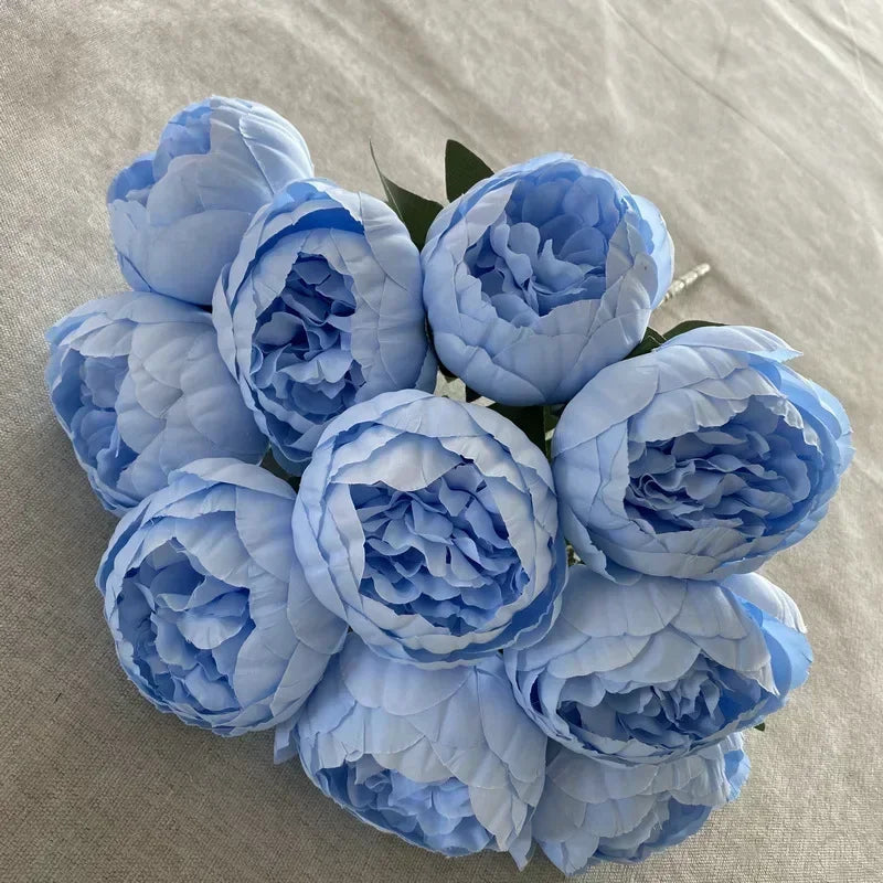 Artificial peony bouquets for elegant home decoration - vue 12 sur 14