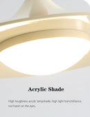 modern design LED pendant light with eye protection in iron and acrylic