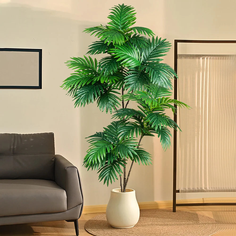 Large artificial tropical palm tree for indoor and outdoor decoration