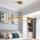Versatile LED ring lamp for indoor lighting