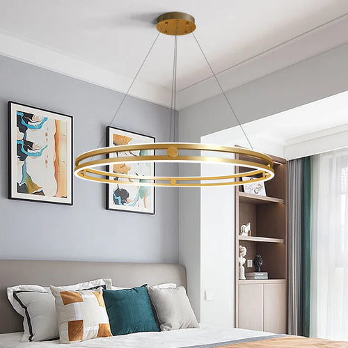 Versatile LED ring lamp for indoor lighting - vue 2 sur 11