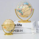 retro desktop globe for learning geography