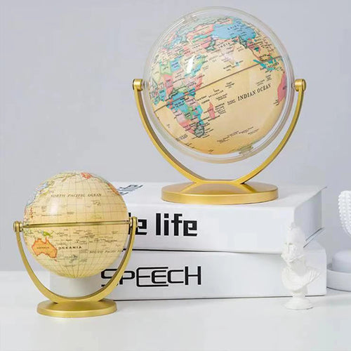 retro desktop globe for learning geography - vue 7 sur 7