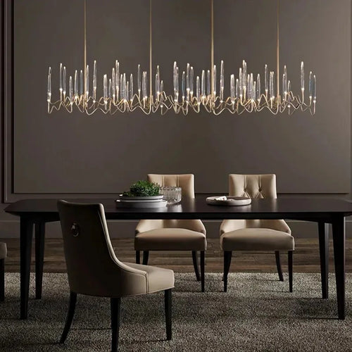 Elegant crystal designer wall light for interiors - vue 5 sur 22