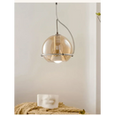 Nordic retro glass ball chandelier for restaurants and cafes