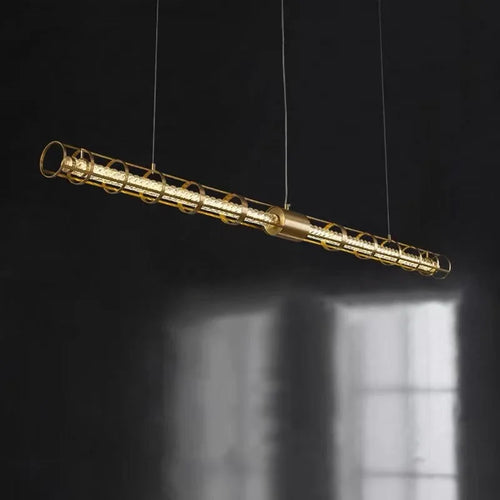 Modern glass pendant light for bar, restaurant, café and office minimalist style - vue 4 sur 7