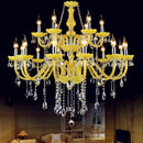 Elegant modern crystal chandelier for weddings