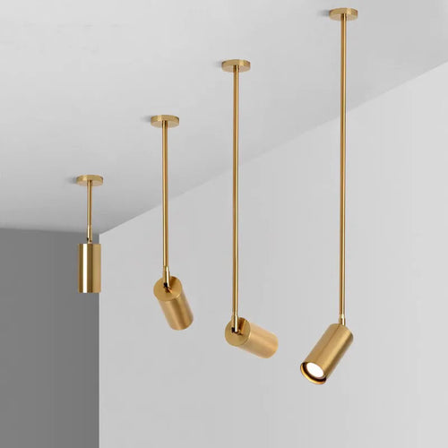 Pole-mounted spotlight for shops and nail salons - vue 2 sur 21