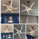 Modern pendant chandelier for bright interior decoration