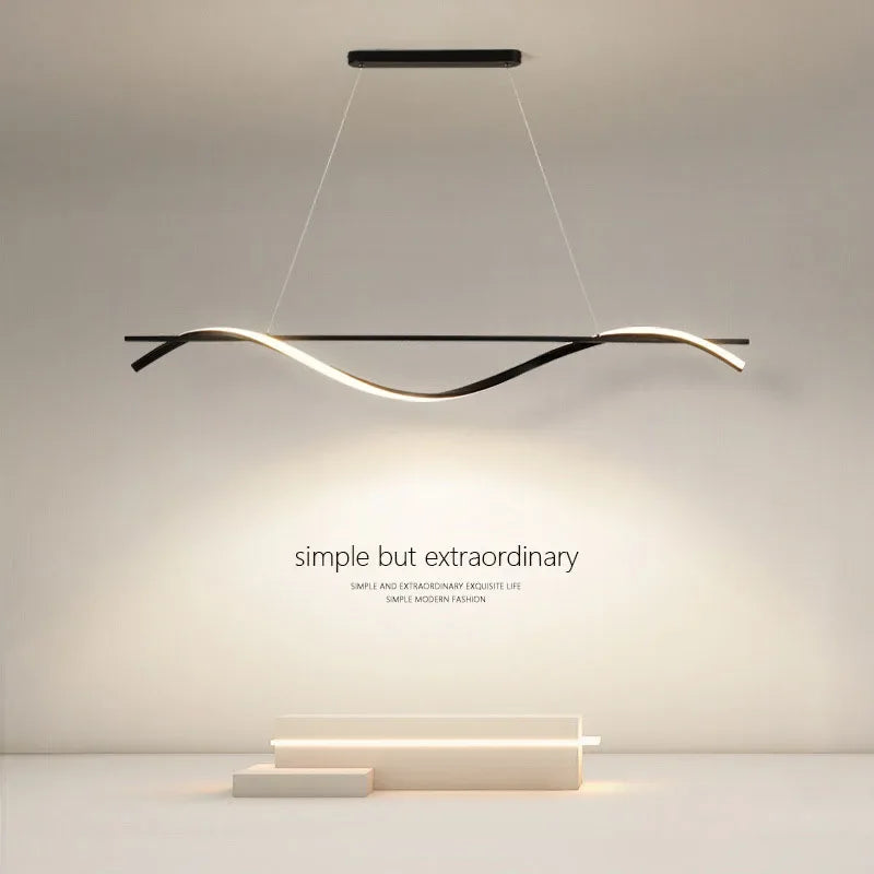 Modern LED pendant light for elegant interior decoration