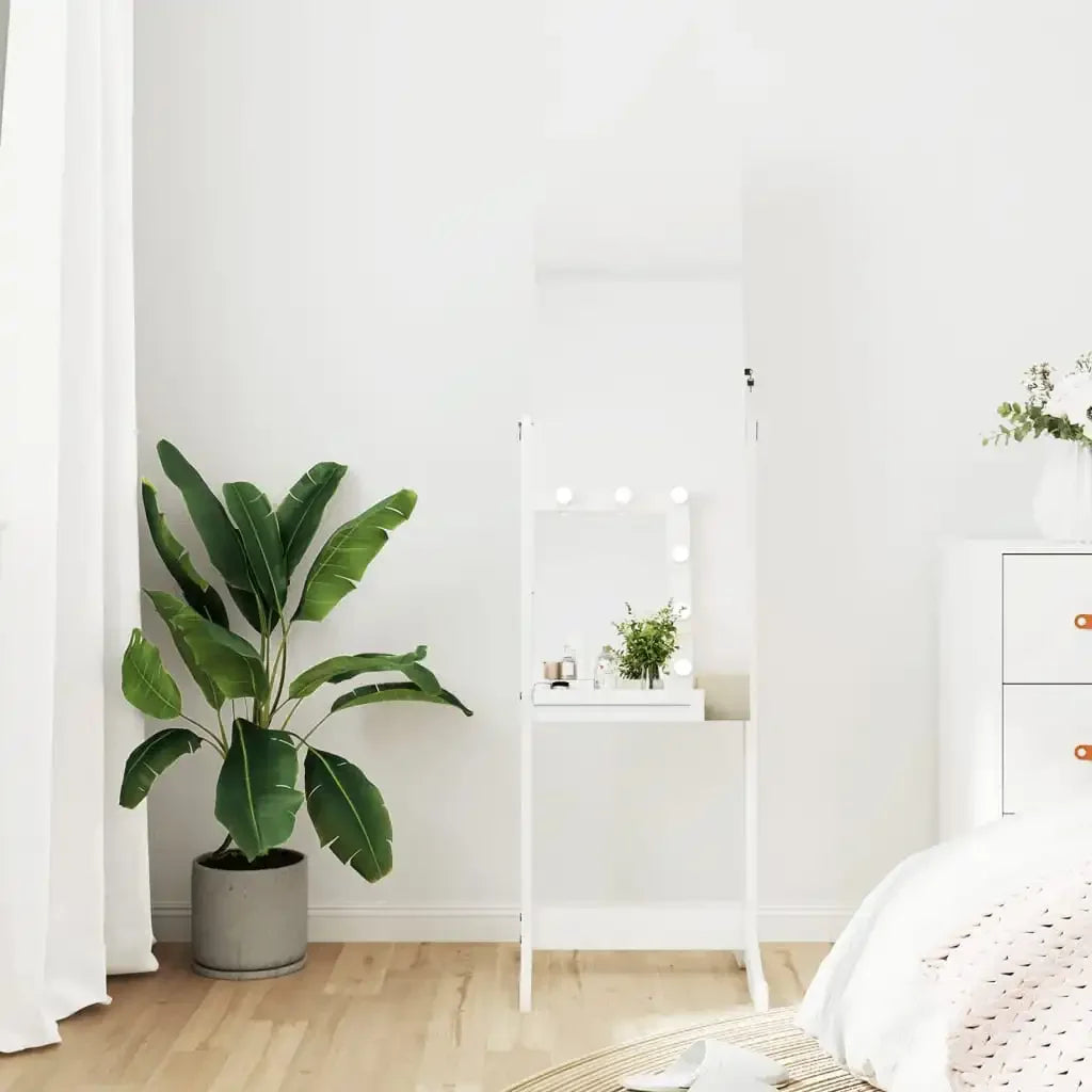 standing mirror jewelry cabinet modern interior decoration - vue 6 sur 6