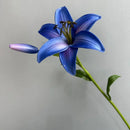 Artificial lily branch floral decoration for interiors