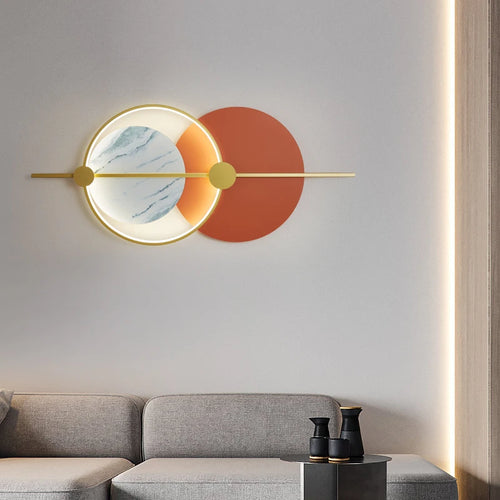 Nordic luxury LED wall light for hotel