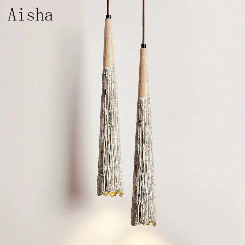 Decorative LED cement pendant light for modern lighting
