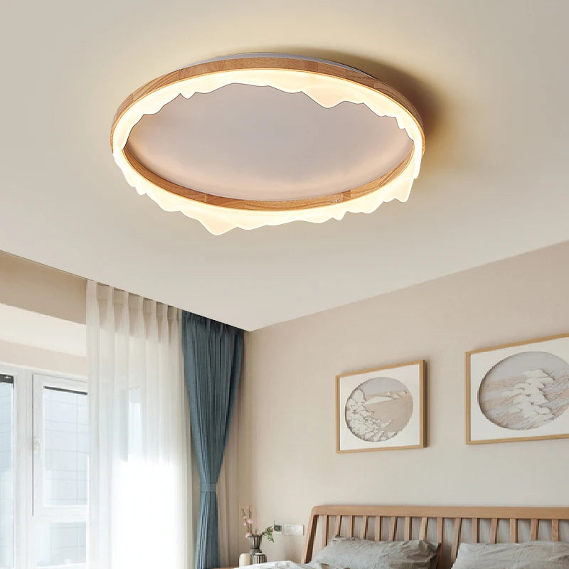 Japanese style LED ceiling light for hallway and entrance