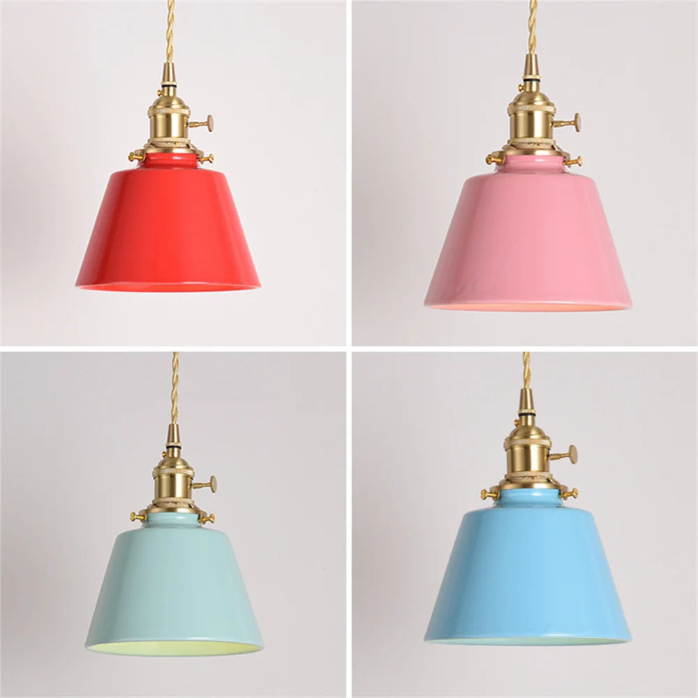 Modern ceramic LED pendant light ideal for lofts