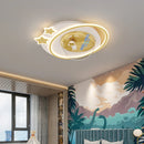 Astronaut LED ceiling light for children