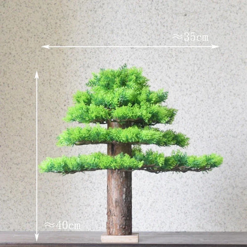 Chinese style artificial bonsai tree for indoor and outdoor decor - vue 12 sur 22