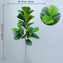 Realistic artificial plant for interior decor and events