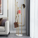 floor-standing coat rack for clothes and bags, versatile