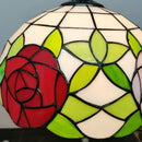 Pastoral tiffany style stained glass chandelier for restaurants and conservatories