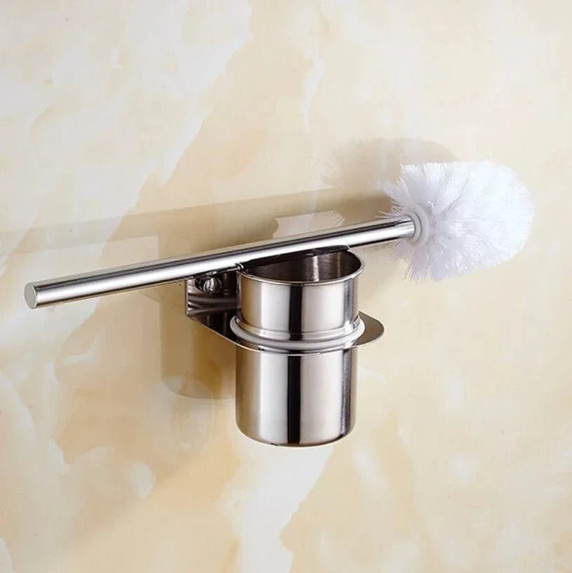 Stainless steel bathroom cleaning brush - vue 3 sur 6