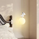 Decorative resin bear lamp for children's room