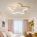 Modern star LED ceiling light for luminous interior decoration