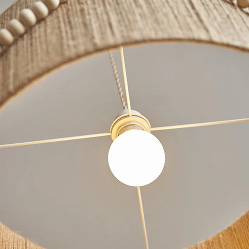 Bohemian retro bead pendant light for creative interior lighting - vue 7 sur 7