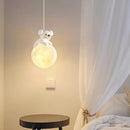 Cute puppy pendant light for children's room decor