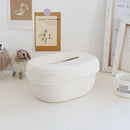 hand-woven multifunctional storage baskets