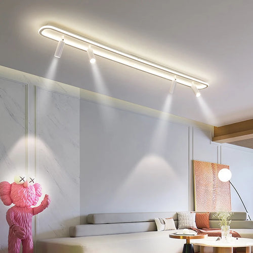 Acrylic LED spot ceiling light - vue 4 sur 24