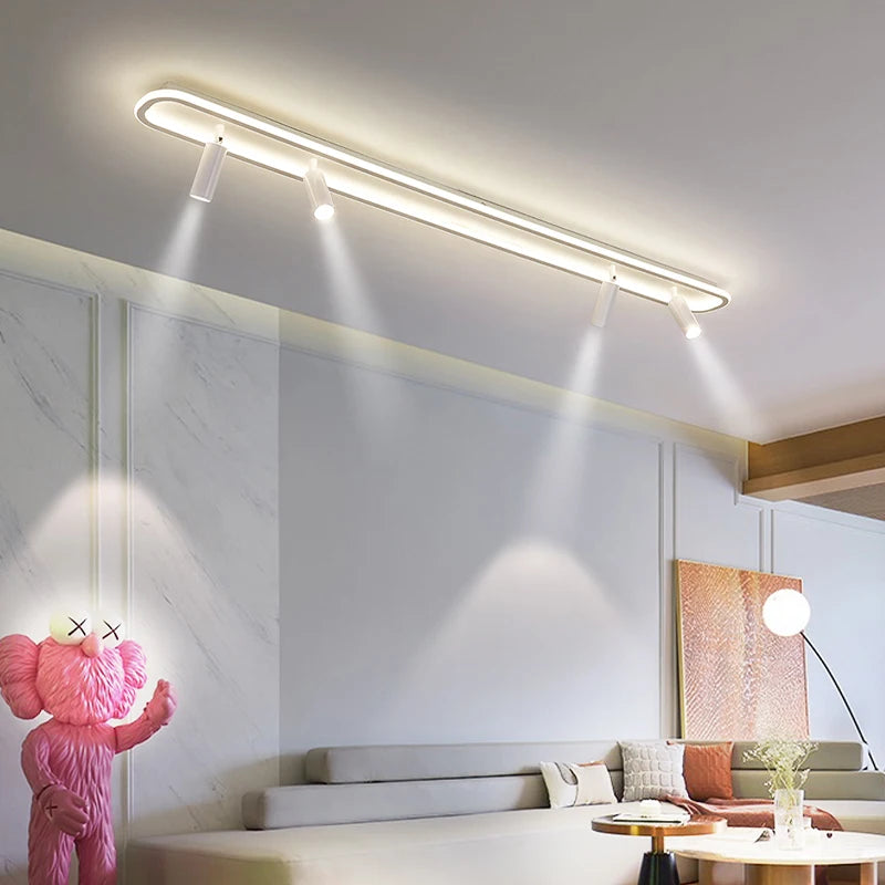 Acrylic LED spot ceiling light - vue 3 sur 24