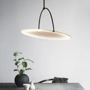 Round fabric pendant light for contemporary and cosy interiors