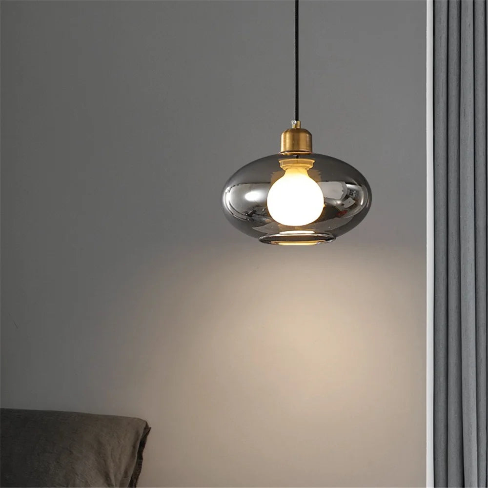 Modern glass pendant light for elegant interiors