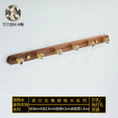 creative walnut wood hook for wall organization