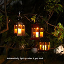 Solar LED candle lantern garden light waterproof Christmas