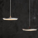 Modern round pleated LED pendant chandelier high quality
