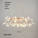 Creative stainless steel and acrylic chandelier for interior decoration