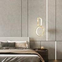 Modern LED pendant light for decorative indoor lighting
