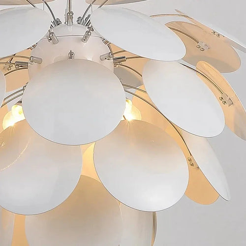Modern glass pine cone chandelier for interior decoration - vue 6 sur 9