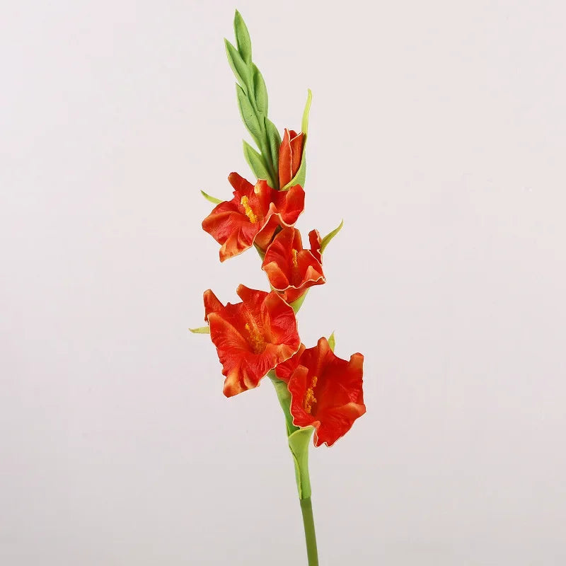 Artificial gladiolus flowers for party and office decoration - vue 10 sur 12