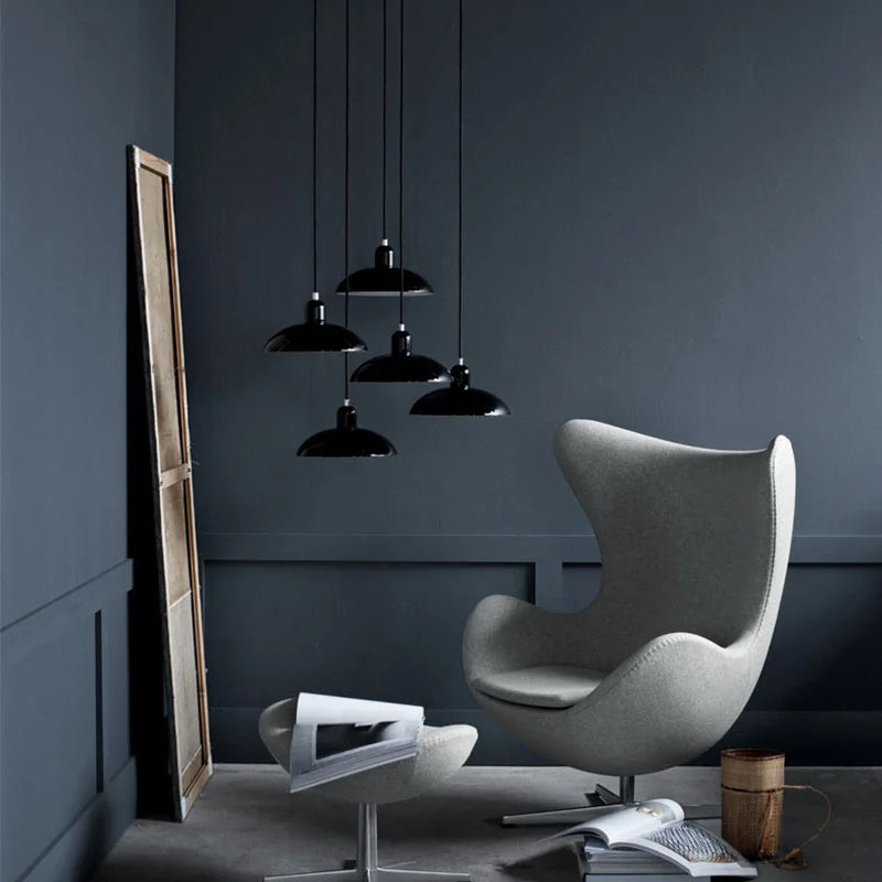 Modern minimalist industrial kaiser style LED chandelier