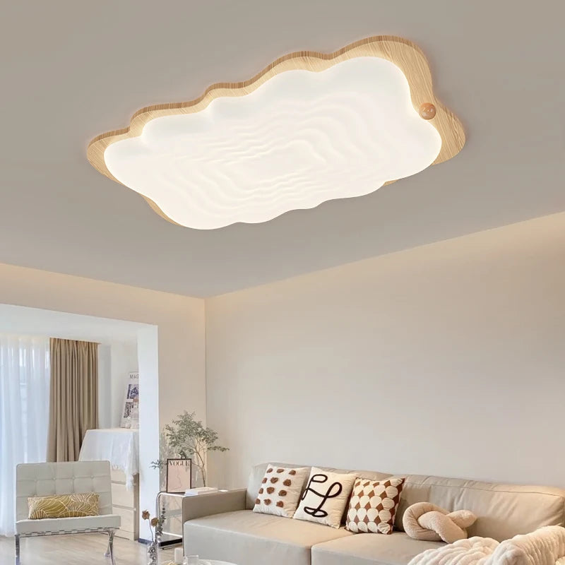 Modern full spectrum ceiling light with eye protection