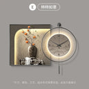 wall clock with unique and aesthetic design for modern decoration